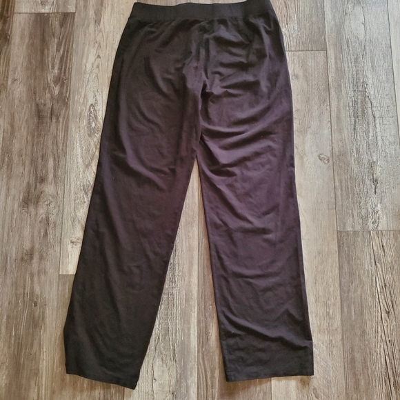 EUC EILEEN FISHER BLACK LEGGINGS SIZE M - Picture 4 of 5